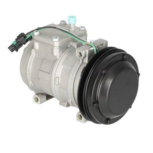 119203 | Air Conditioning Compressor - w/Clutch | John Deere | AT163728 | John Deere 655 655B 670 670B 672 672B 744 750 750B 750C 755 755B 770 770B 770BH 772BH 850 850B |  | AT163728 | AT167662 | SE501467 | SE501473 | TY6783
