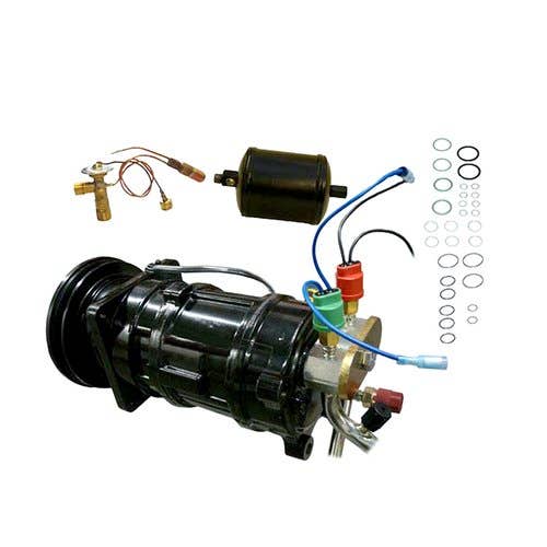 Air Conditioning Conversion Kit-A6 To Denso fits John Deere 4020 4230 4430 4440 RE60697 fits Massey Ferguson 530748M91 fits Allis Chalmers 70256782 Air Conditioning Conversion Kit-A6 To Denso fits John Deere 4020 4230 4430 4440 RE60697 fits Massey Ferguson 530748M91 fits Allis Chalmers 70256782