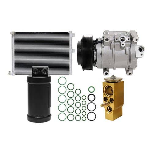 Air Conditioning Kit with Condenser and Aftermarket Compressor fits John Deere 6105R 6115R 6125R 6170R 6190R 6210R RE284680 AL207200 AL204865 AL220728 Air Conditioning Kit with Condenser and Aftermarket Compressor fits John Deere 6105R 6115R 6125R 6170R 6190R 6210R RE284680 AL207200 AL204865 AL220728