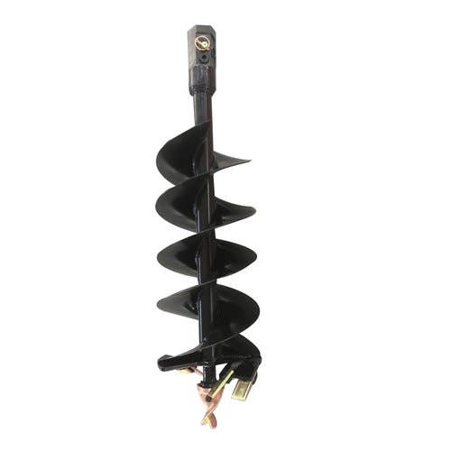 162877 | All States - Skid Steer | Auger Bit - Standard Duty - 12" | Post Hole Digger Skid Steer Bobcat Kubota Gehl New Holland Mustang Case |