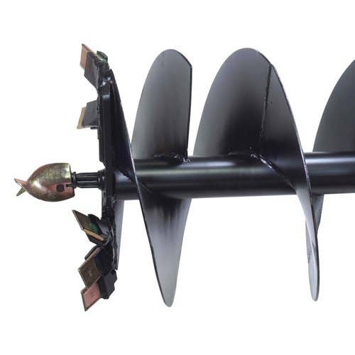 162878 | All States - Skid Steer | Auger Bit - Standard Duty - 18" | Post Hole Digger Skid Steer Bobcat Kubota Gehl New Holland Mustang Case |