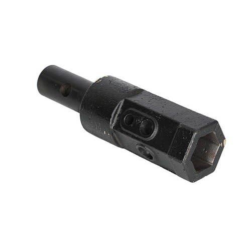 162891 | All States - Skid Steer | Auger Bit Adapter - Female: 2" Hex | Male: 2" Round |