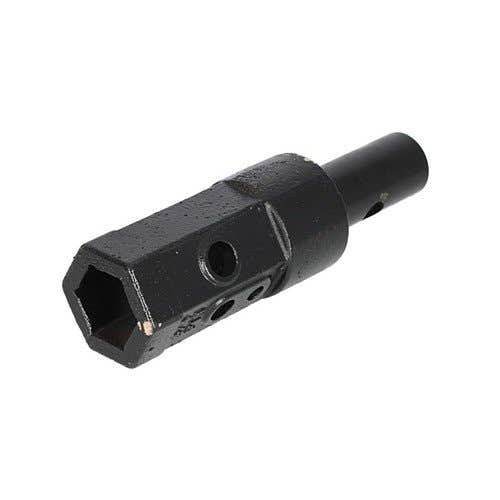 162891 | All States - Skid Steer | Auger Bit Adapter - Female: 2" Hex | Male: 2" Round |