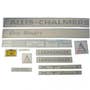 100204 | Allis Chalmers 190XT Decal Set | Series III | Black on Cream | Vinyl | Allis Chalmers 190XT | 100204 | Allis Chalmers 190XT Decal Set | Series III | Black on Cream | Vinyl | Allis Chalmers 190XT |