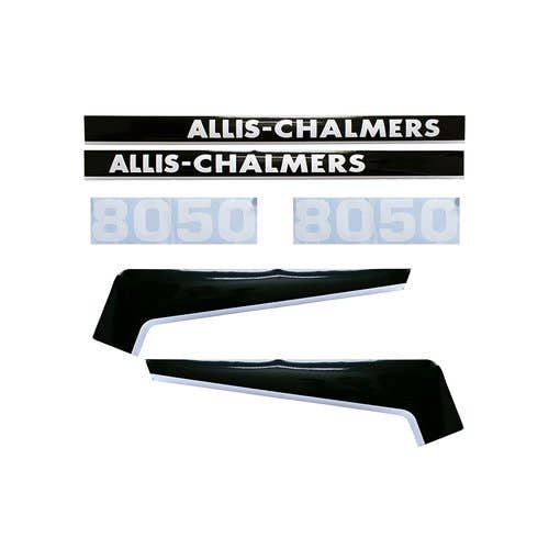 183063 | Allis Chalmers 8050 Hood Decal Set | Mylar | Allis Chalmers 8050 |