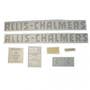 100184 | Allis Chalmers Decal Set C | Black Letters | Vinyl | Allis Chalmers C | 100184 | Allis Chalmers Decal Set C | Black Letters | Vinyl | Allis Chalmers C |