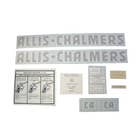 100185 | Allis Chalmers Decal Set | CA | Black Letters | Vinyl | Allis Chalmers CA |