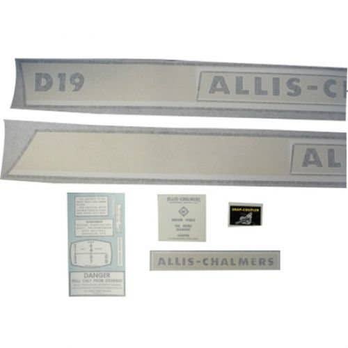 100192 | Allis Chalmers Decal Set | D19 | Vinyl | Allis Chalmers D19 |