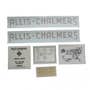 100188 | Allis Chalmers Decal Set | G | Black Letters | Vinyl | Allis Chalmers G | 100188 | Allis Chalmers Decal Set | G | Black Letters | Vinyl | Allis Chalmers G |