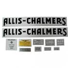 100131 | Allis Chalmers Decal Set | RC Black | Mylar | Allis Chalmers RC |