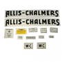 100129 | Allis Chalmers Decal Set | WC 1941-48 | Mylar | Allis Chalmers WC | 100129 | Allis Chalmers Decal Set | WC 1941-48 | Mylar | Allis Chalmers WC |