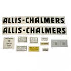 100171 | Allis Chalmers IB Decal Set | Black Even Letters | Mylar | Allis Chalmers IB |