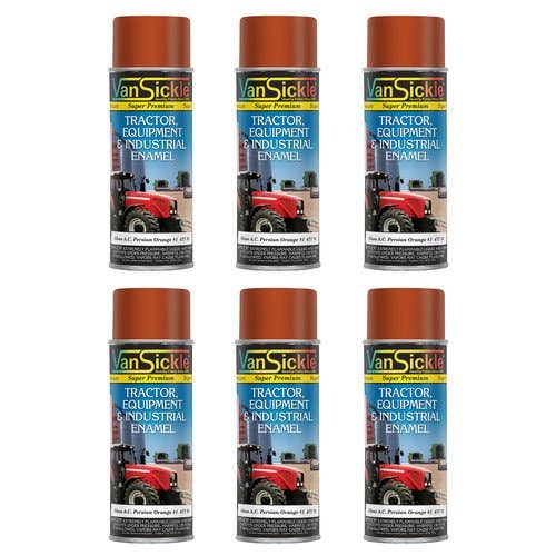 156308 | Allis Chalmers Persian Orange Tractor Paint | Aerosol | 6-Pack |