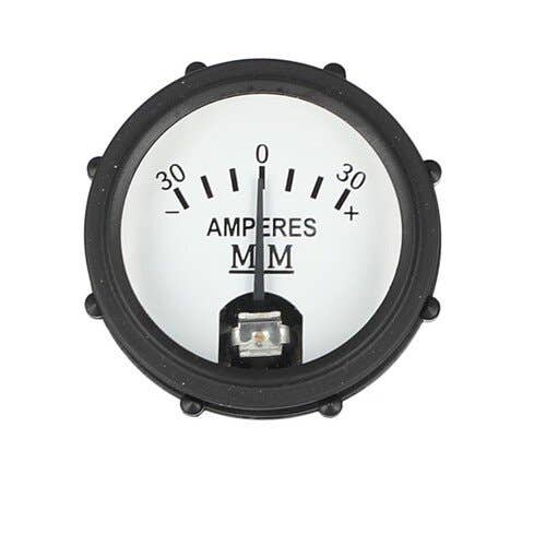 Amp Meter Gauge -Restoration Quality Black Bezel fits Minneapolis Moline G705 G706 G707 GVI Jet Star M5 M602 M604 M670 M670 Super R U Z 335 445 BE455A