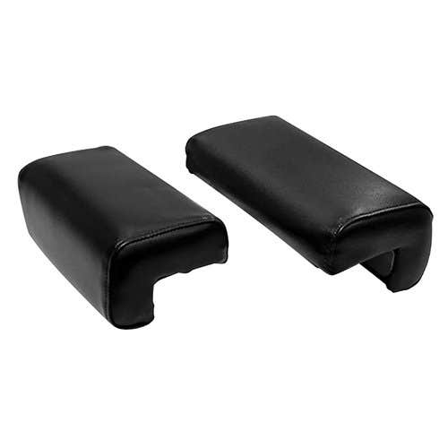 178435 | Armrest Set with Clip-On Metal Frame - Vinyl | Black | John Deere A B D G R 50 50 60 70 70 80 80 520 530 620 630 720 730 820 830 | International | Farmall | IH A B Cub Cub Lo-Boy Super A 130 140 140 300 350 460 |  | AA6022R