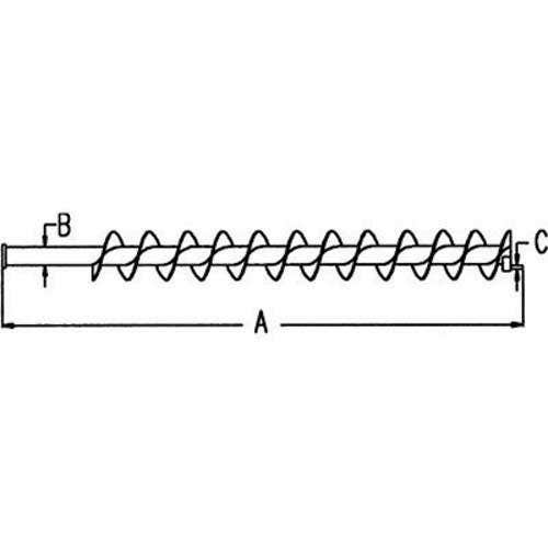 Horizontal Unloading Auger fits John Deere 3300 4400 4420 4400 AH114138 Horizontal Unloading Auger fits John Deere 3300 4400 4420 4400 AH114138