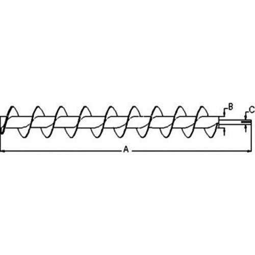 118167 | Auger - Inner Unloading | John Deere 4400 4420 |  | AH76241