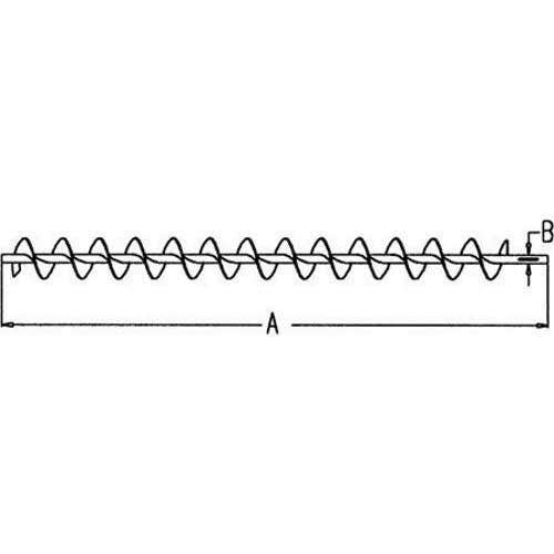 Lower Clean Grain Auger fits John Deere 8820 AH105856 Lower Clean Grain Auger fits John Deere 8820 AH105856