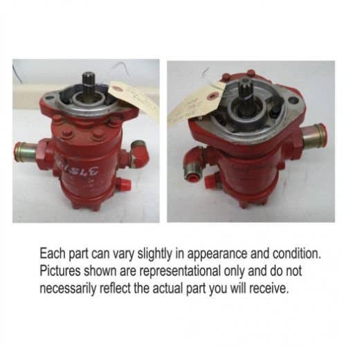 Used Auxillary Hydraulic Pump fits Case IH 2388 2366 2377 2577 2588 375147A1