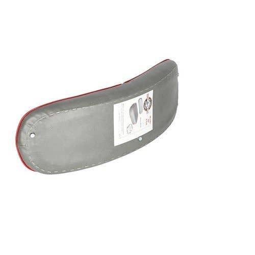 101331 | Backrest - Curved | Vinyl | Gray with Red Trim | Massey Ferguson Super 90 90 95 |  | 1019810M91 | 1024264M91