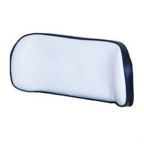 101272 | Backrest - Curved | Vinyl | White/Black | International | Farmall | IH 424 544 656 664 2424 2424 2544 2656 |
