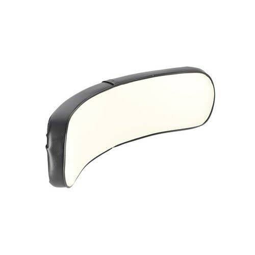 Backrest - Curved Vinyl White/Black fits White 2-78 4-78 2-62 2-78 4-78 fits Oliver 770 880 990 1550 1555 1600 1650 1655 1800 1850 1900 1950 