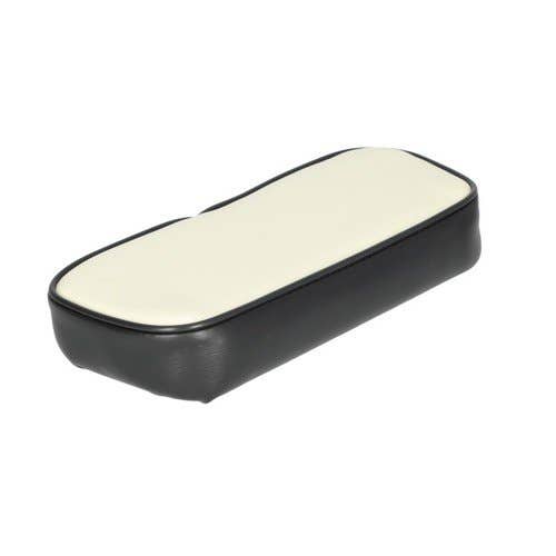 109349 | Backrest - Upper | Black & White Vinyl | cushion | Allis Chalmers 180 185 190 190XT 200 210 220 220 |  | 70256765