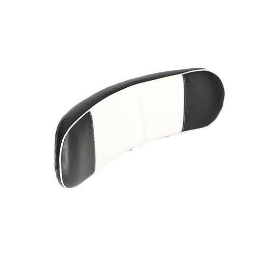 101340 | Backrest - Vinyl | Black/White/Black | Oliver 1550 1650 1750 1850 1950 |