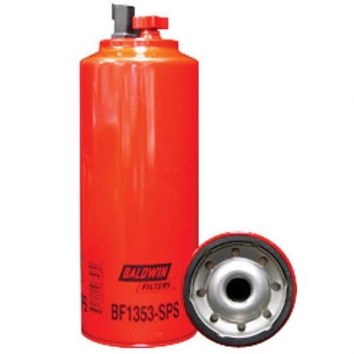 125838 | Baldwin® Fuel/Water Separator Filter with Drain | Sensor Port | and Sensor | John Deere 250D 250D 300D 300D 330CLC 330CLC 370C 370C 560D 644H 644H 644J 644J 724J 724J 7200 7710 7810 7815 |  | BF1353-SPS | P550753 | FS19688 | 33692 | RE531703