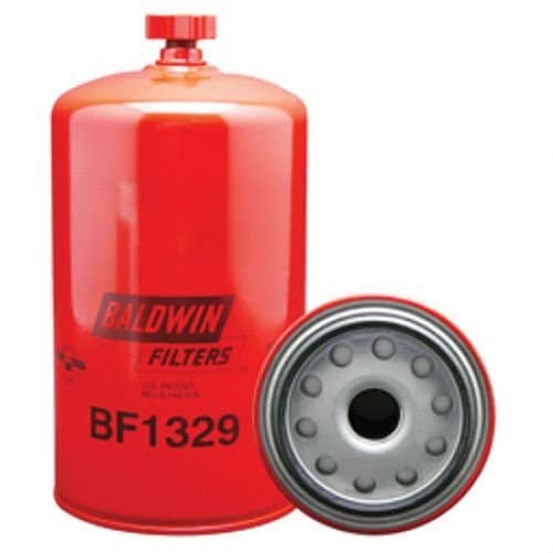 126399 | Baldwin® Fuel/Water Separator Filter with Drain | John Deere 744H 744H 6750 6850 9200 9300 9300 9400 9450 9550 9560 9650 CTS 9750 | CLAAS Jaguar 830 Jaguar 900 Jaguar 970 Jaguar 980 850 870 |  | BF1329 | FS19932 | PS8486 | 33411 | RE500186