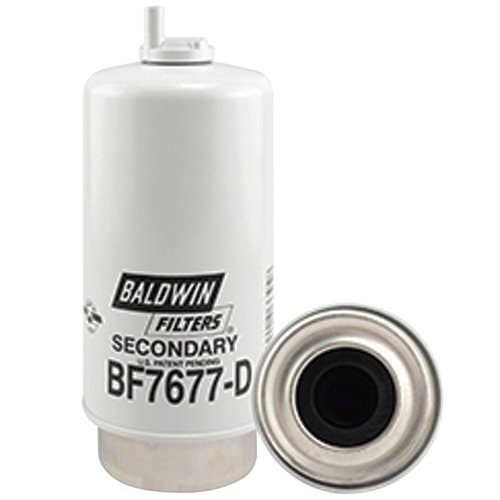 126229 | Baldwin® Fuel/Water Separator with Drain | Secondary | John Deere 9540 9540 WTS | AGCO DT180A DT200A DT220A DT240A LT75A LT90A RT100A RT120A | Case IH CVX195 CVX1135 CVX1145 CVX1155 |  | BF7677-D | P551425 | FS19525 | PS8239 | WF10095 | RE62420