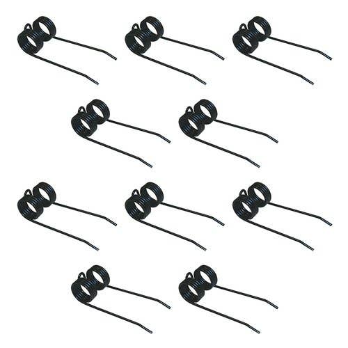 Baler Pickup Tooth - Double Tine 10 Pack fits Case IH RS451 RS551 RS561 RS561A 8435 8575 fits Hesston 846A 856A 845 545 855 856 4755 700714826 Baler Pickup Tooth - Double Tine 10 Pack fits Case IH RS451 RS551 RS561 RS561A 8435 8575 fits Hesston 846A 856A 845 545 855 856 4755 700714826
