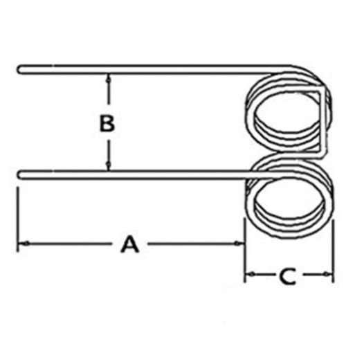 152478 | Baler Pickup Tooth | Teeth | New Holland 77 80 87 98 |  | 12027 | TENH2A