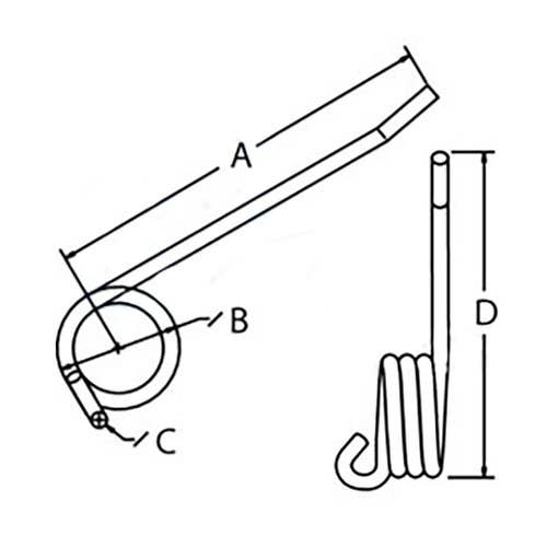 128158 | Baler Pickup Tooth | Outer - Left Hand | teeth | John Deere 446 447 447 448 448 449 456 457 458 459 466 467 468 469 546 547 556 557 558 559 566 567 568 569 |  | E90881
