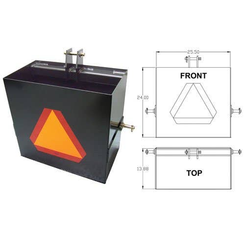 124852 | Ballast Box - 113 lbs. |