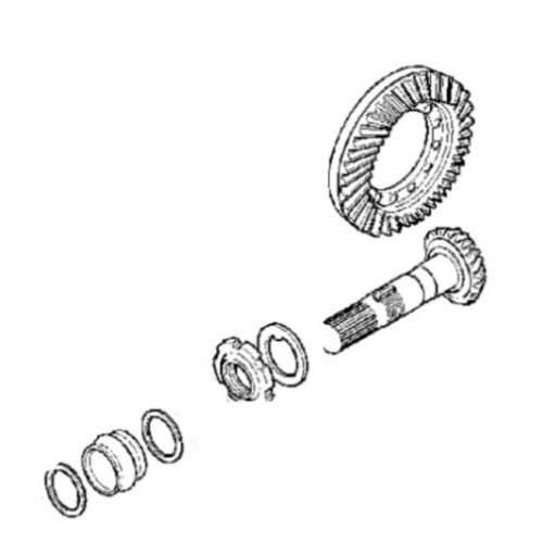 154545 | Bevel Gear and Pinion Kit | John Deere 5105 5205 |  | 66105 | RE73072