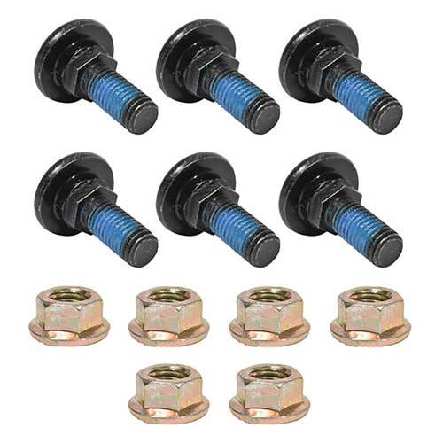 Blade Bolt Kit - 6 Pack fits John Deere 525 530 535 730 735 910 915 916 920 925 926 930 935 936 946 956 990 945 955 535 990 E80242 AE71254 FH313555 Blade Bolt Kit - 6 Pack fits John Deere 525 530 535 730 735 910 915 916 920 925 926 930 935 936 946 956 990 945 955 535 990 E80242 AE71254 FH313555
