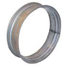 110280 | Blank Rear Rim - 12" x 28" | Silver Mist |