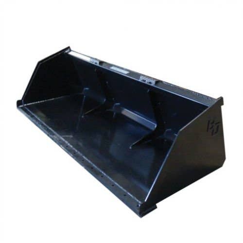 159110 | Blue Diamond - Skid Steer | Snow & Mulch Bucket | 72" Width | with Bolt On Edge |