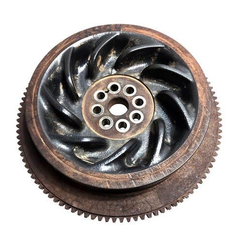 Used Flywheel With Ring Gear fits Bobcat S590 7258405 6510470 Used Flywheel With Ring Gear fits Bobcat S590 7258405 6510470
