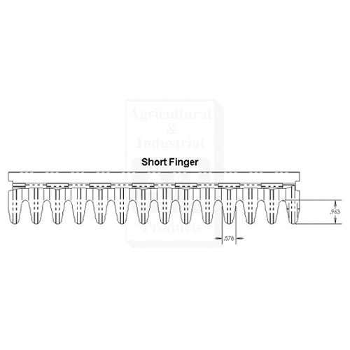 112979 | Bottom Sieve - Short Finger | Case IH 1644 1666 2144 2166 2344 2366 |  | 1994961C5 | 1994961C1 | 1994961C2 | 1994961C3 | 1994961C4