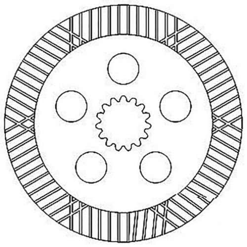 Brake Disc fits John Deere 2355N 2555 2755 2855N 2955 3155 3055 3255 AL65871 Brake Disc fits John Deere 2355N 2555 2755 2855N 2955 3155 3055 3255 AL65871