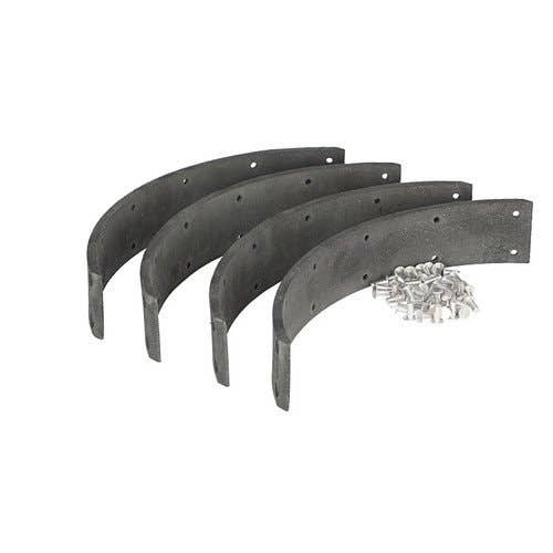 105701 | Brake Shoe Lining Set of 4 | Ford Dexta Super Dexta | Massey Ferguson 35 35X 135 175 178 231 240 240P |  | 81717321 | 117247ESA | 3620602M91 | 957E2021B | 1810345M91 | 1851062M91 | 1851063M91 | 202631