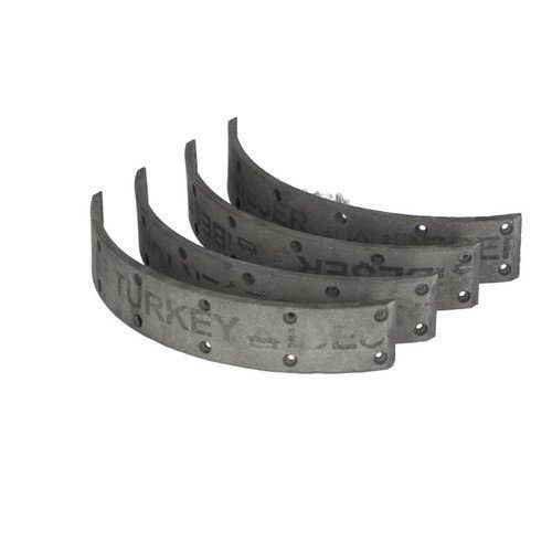 105701 | Brake Shoe Lining Set of 4 | Ford Dexta Super Dexta | Massey Ferguson 35 35X 135 175 178 231 240 240P |  | 81717321 | 117247ESA | 3620602M91 | 957E2021B | 1810345M91 | 1851062M91 | 1851063M91 | 202631