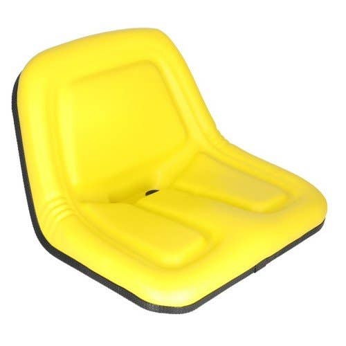101380 | Bucket Seat | Deluxe High Back | Vinyl | Yellow | John Deere 375 375 570 3375 4475 | Gehl 3310 3510 3825 | Kubota B7300 | New Holland L35 L120 L125 L250 L325 L425 L445 L454 L455 L778 LS125 |  | MG861683 | TY15863