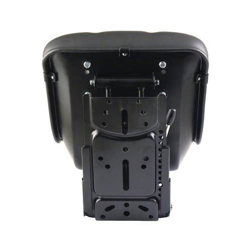 168773 | Bucket Seat | Black Vinyl with Mechanical Suspension | Allis Chalmers 5040 5045 5050 6140 | Case IH 2120 2130 2140 2150 | Ford 5640 6640 7740 7840 8240 8340 | John Deere 940 1020 1030 1040 1120 1130 1140 1630 1640 1830 2020 2020 2030 2040 |