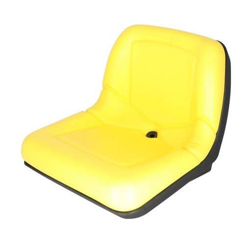 162992 | Bucket Seat - Vinyl | Yellow | John Deere Gator 4x2 Gator 6x4 Gator HPX4x4 Gator TH 6x4 Gator Trail Gator Trail HPX4x4 Gator TX Turf Gator Worksite Gator XUV 620i |