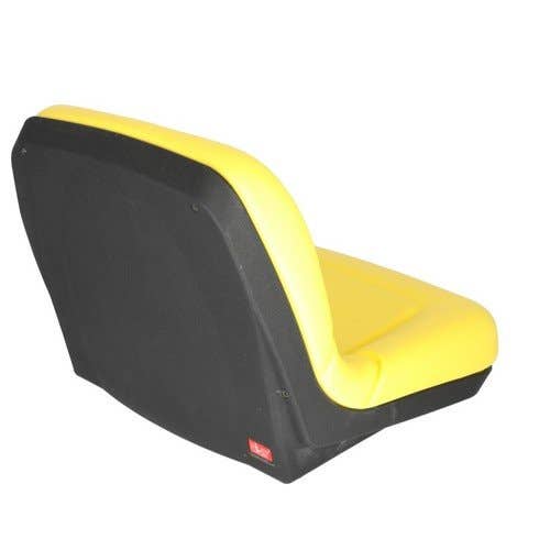 162992 | Bucket Seat - Vinyl | Yellow | John Deere Gator 4x2 Gator 6x4 Gator HPX4x4 Gator TH 6x4 Gator Trail Gator Trail HPX4x4 Gator TX Turf Gator Worksite Gator XUV 620i |