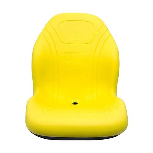 Bucket Seat - Vinyl Yellow fits John Deere 2520 3120 4300 4320 4520 LVA12909 LVA14067 MG861683 MG9601473 fits Case fits Caterpillar fits Case IH Bucket Seat - Vinyl Yellow fits John Deere 2520 3120 4300 4320 4520 LVA12909 LVA14067 MG861683 MG9601473 fits Case fits Caterpillar fits Case IH