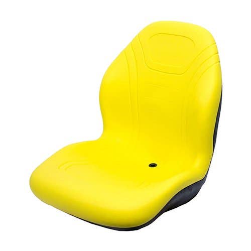 133079 | Bucket Seat - Vinyl | Yellow | John Deere CT315 24 70 90 125 170 240 250 260 270 280 313 315 317 318 319 320 325 326 |  | LVA14067 | 4478301 | AT315073 | AT327447 | AT344971 | AT347476 | AT355008 | AT361224 | GG420-32536 | GG420-34303 | KV24167